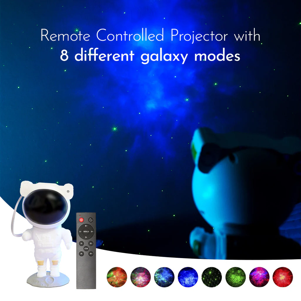 Astronaut Galaxy Projector Lamp - Image 6