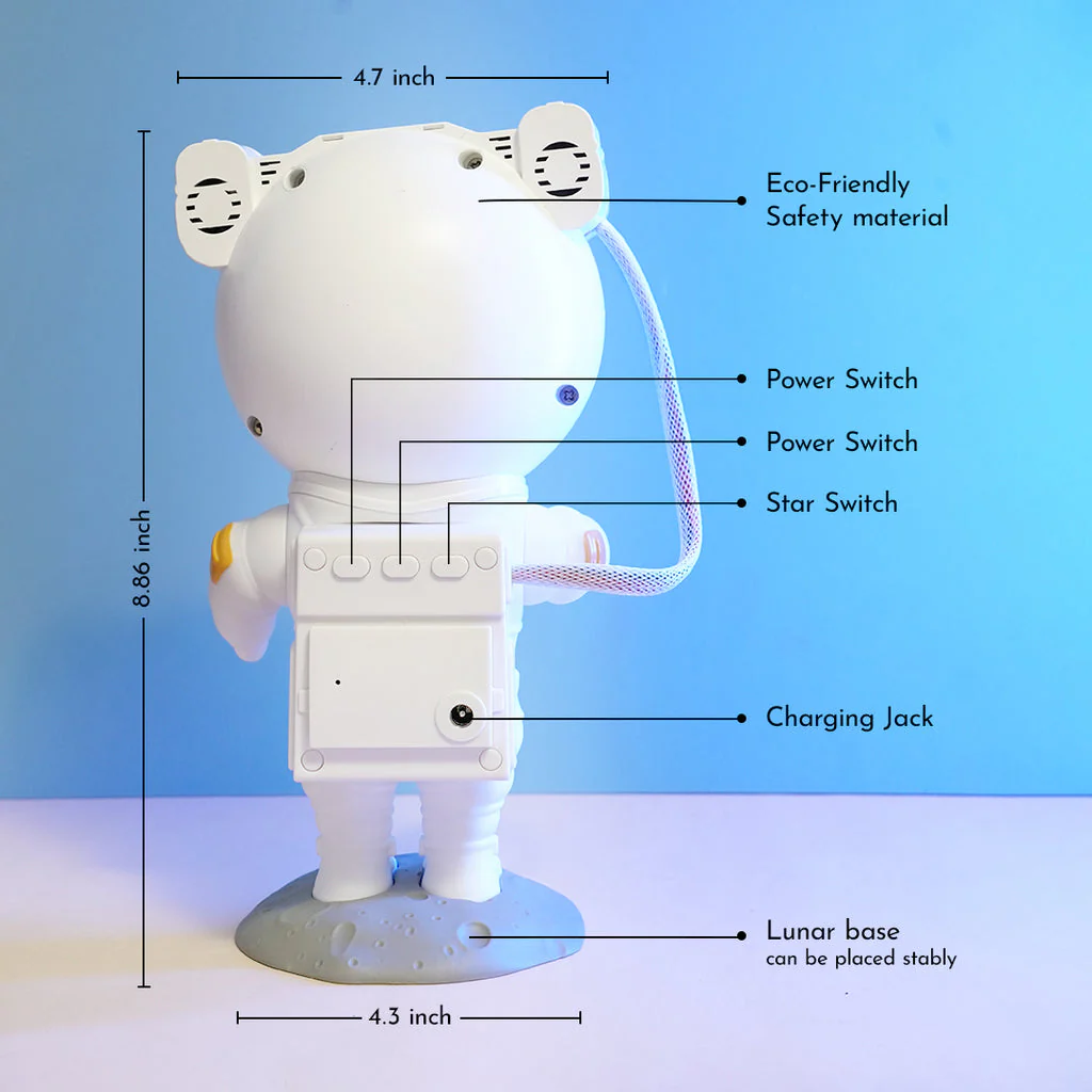 Astronaut Galaxy Projector Lamp - Image 8