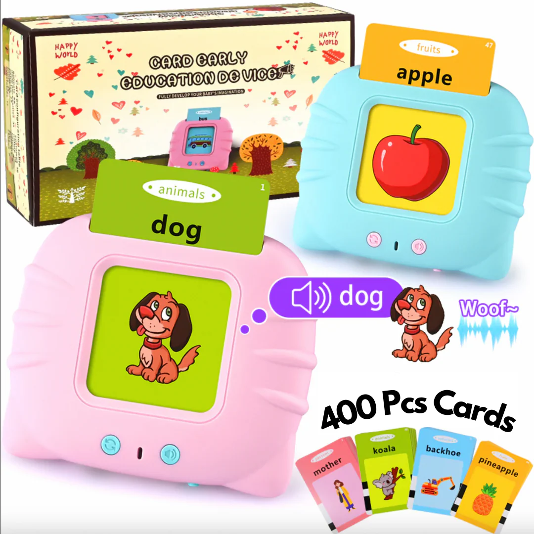 RetroGoods™ -  Talking Flash Cards Educational Toy with 400 Cards - Image 3