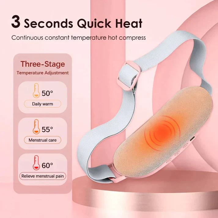 Period Cramp Comfort Heating Pad and Massager - Image 14