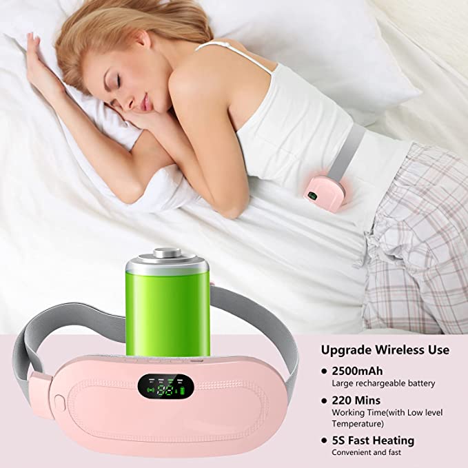 Period Cramp Comfort Heating Pad and Massager - Image 8