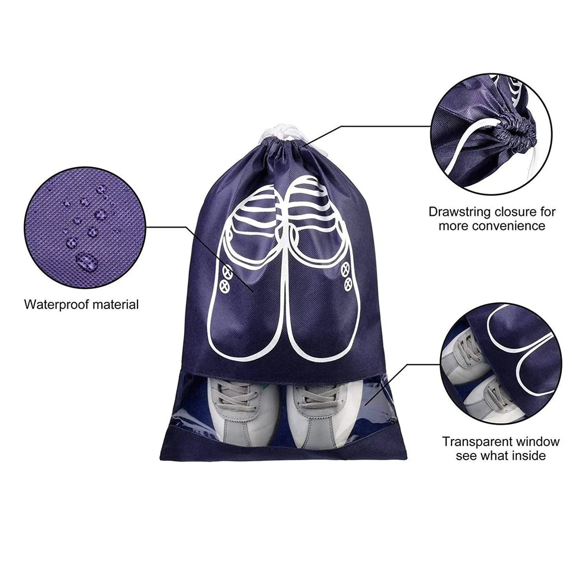 Premium Travel Shoe Bags - Image 6