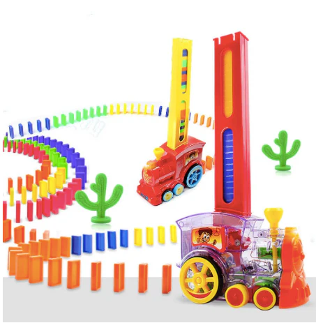 RetroGoods™ - Automatic Domino Laying Train - Image 4