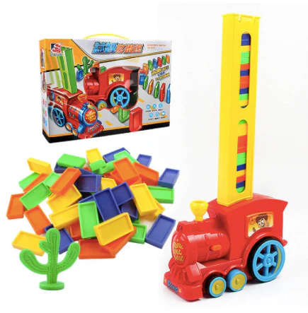 RetroGoods™ - Automatic Domino Laying Train - Image 7